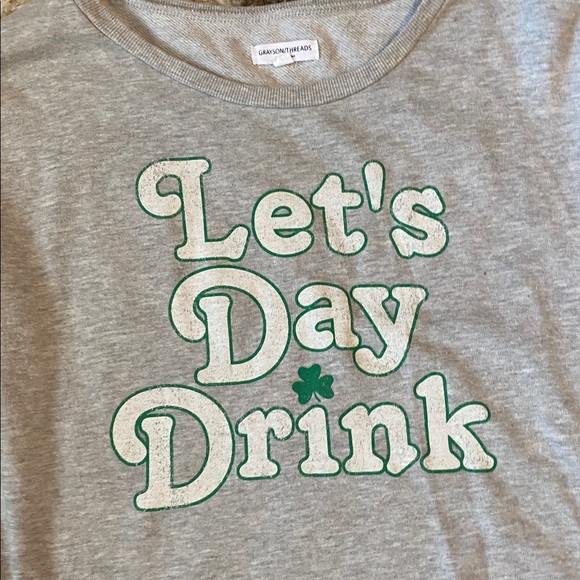 Grayson Threads Cropped Sweatshirt - Picture 2 of 3